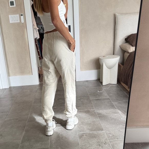 Mate the Label Cream Jogger Pants - Picture 3 of 4
